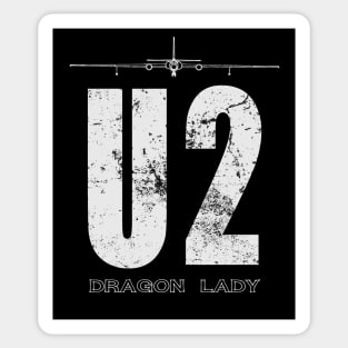 U2 Dragon Lady Spy Plane Sticker